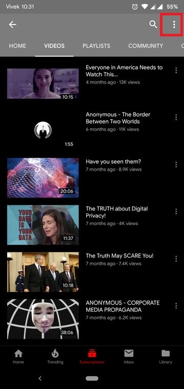 Block Unwanted YouTube Videos