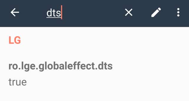 build prop editor LG V30 DTS:X 3D Stereo Sound