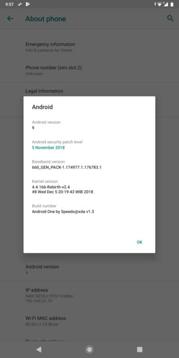 Android One Port for Xiaomi Redmi Note 5