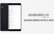 Android One Port Brings Stock Android 9.0 Pie To Xiaomi Redmi Note 5 Pro