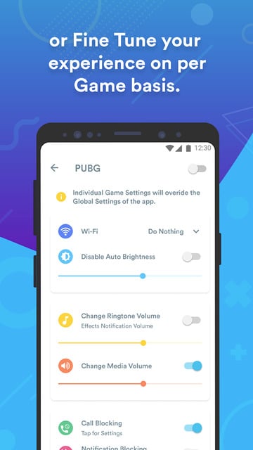 android gaming mode