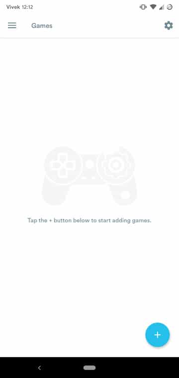 game settings