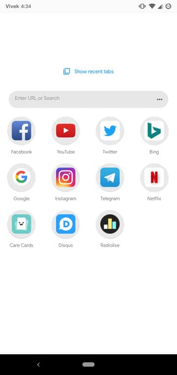 Privacy focused Monument web browser