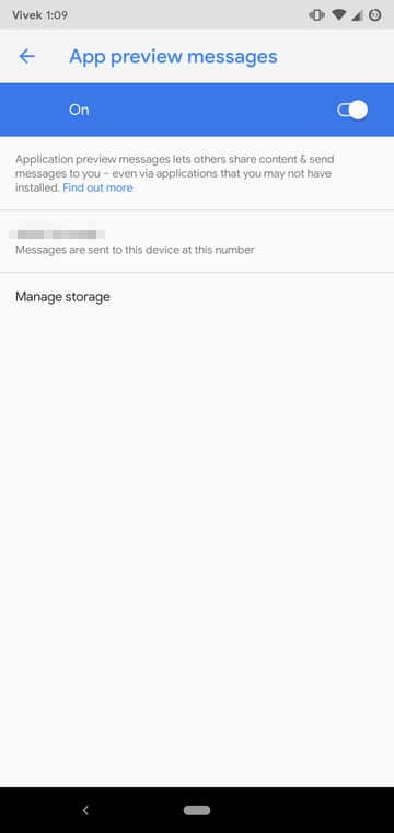 disable the app