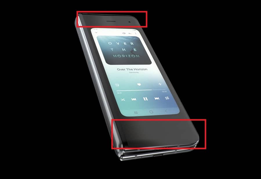Samsung Galaxy Fold Bezel