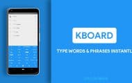 Kboard Keyboard App