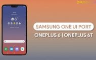 One UI Port on OnePlus 6