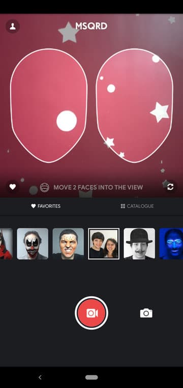 Face swap apps - MSQRD