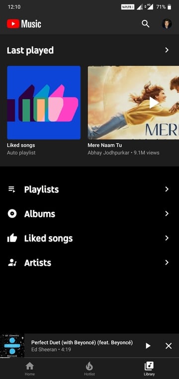 YouTube Music Library