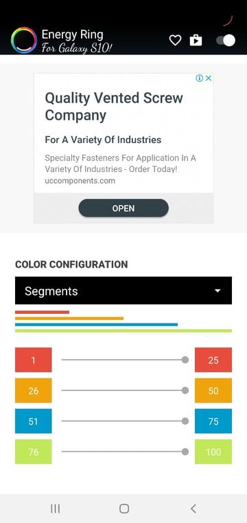 color configuration
