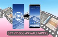 set videos as wallpapers