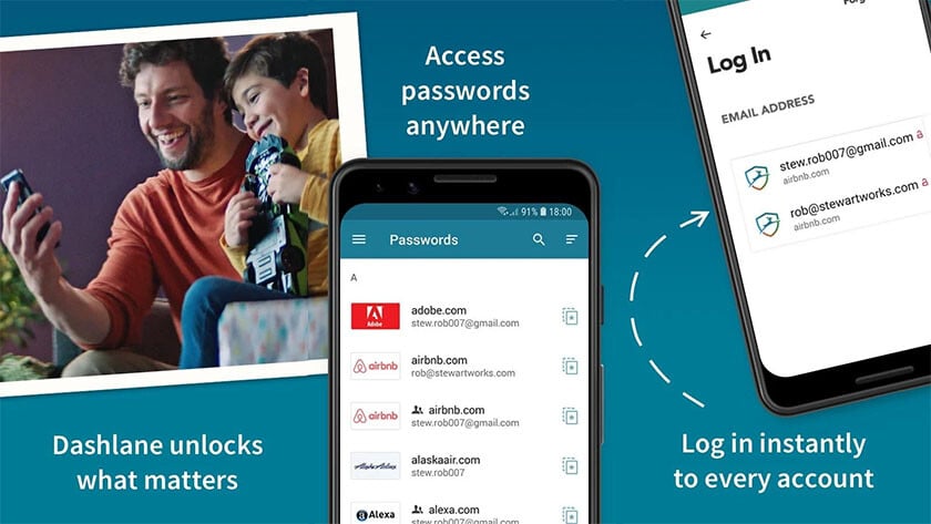 Dashlane -password manager