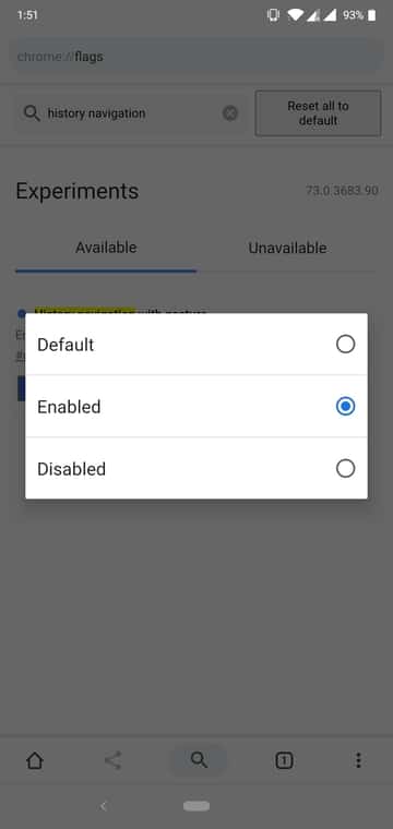 relaunch Chrome