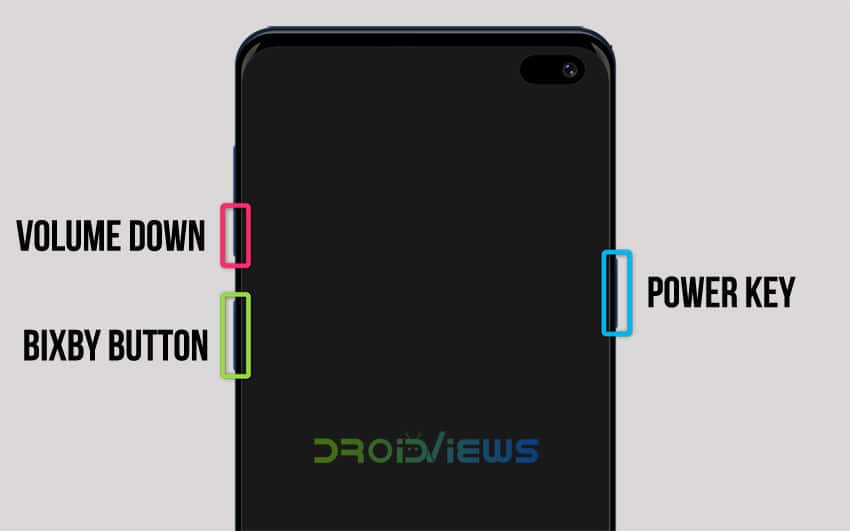 galaxy s9 download mode key combination