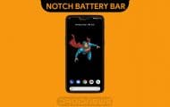 battery bar on display notch