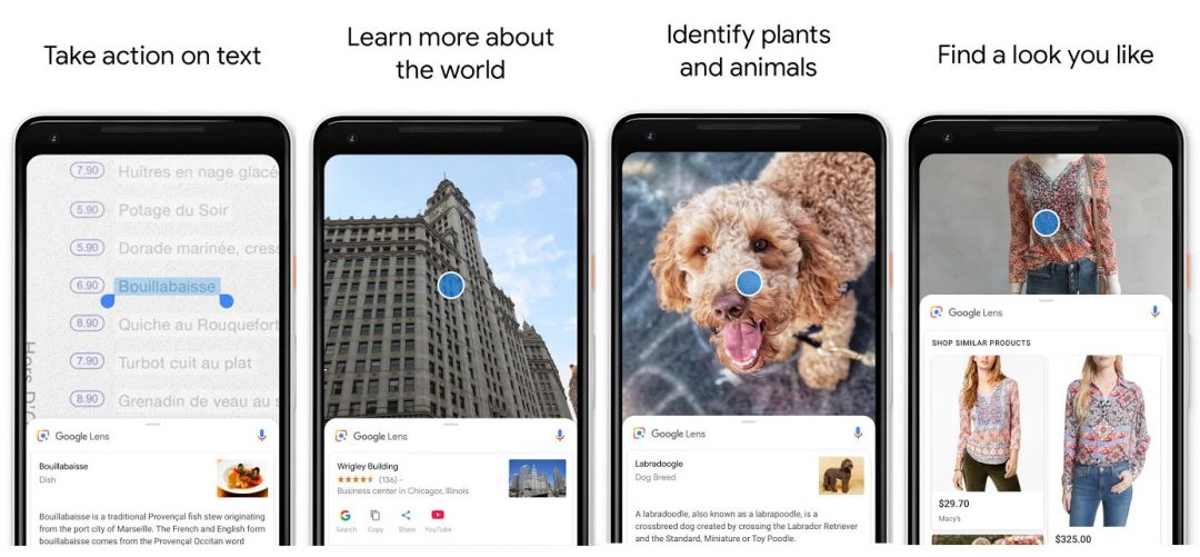 google lens image recognition app