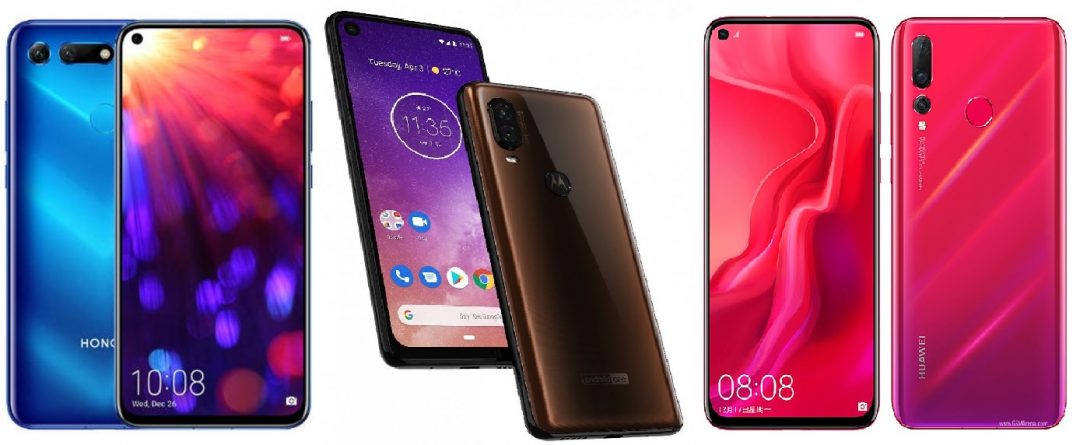 Hole-Punch display smartphones