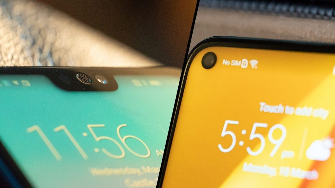 Notch and Hole-Punch kills symmetry