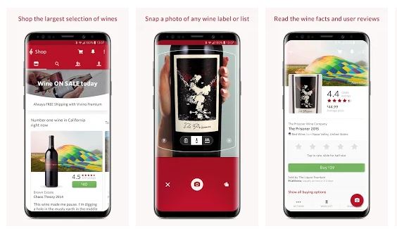 Vivino Wine Image Scanner App