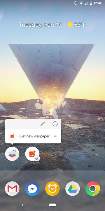 get new wallpaper
