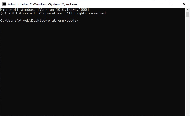 adb and fastboot command line