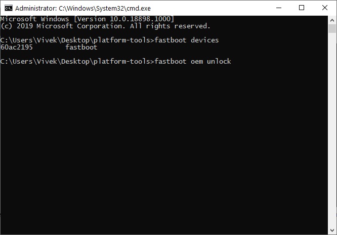 Unlock OnePlus 7 Pro Bootloader