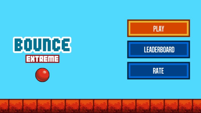 bounce retro game