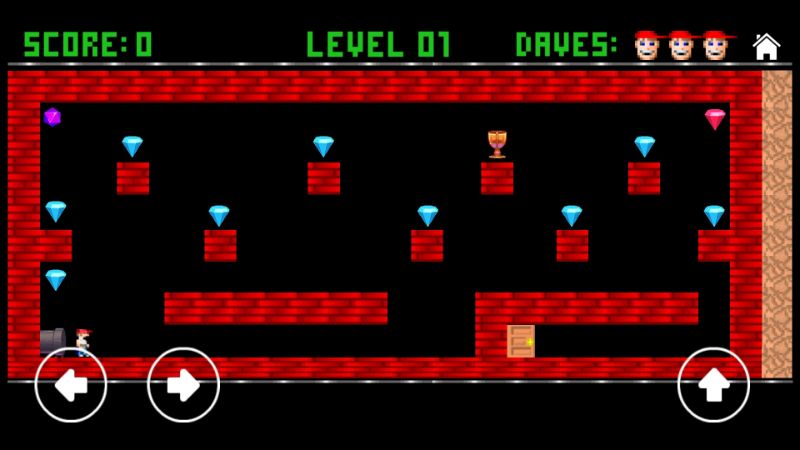 Dangerous Dave retro game