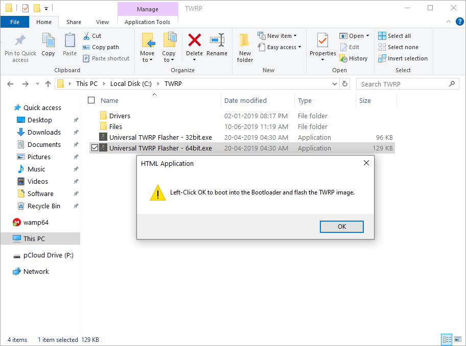 Install TWRP recovery