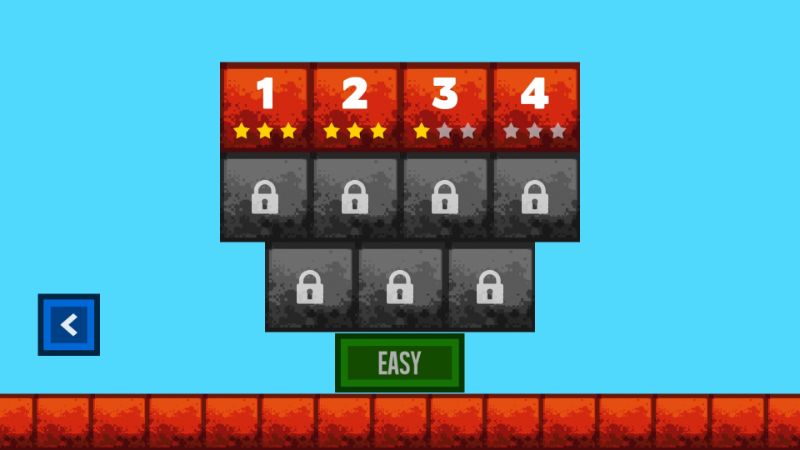 bounce retro game levels