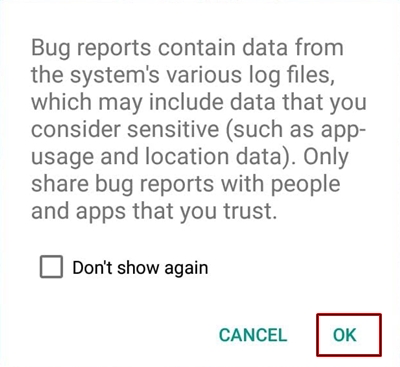 OTA Update link- Warning