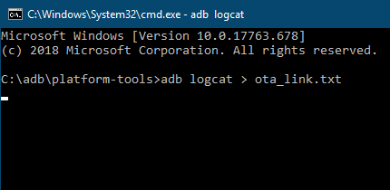adb ota link text