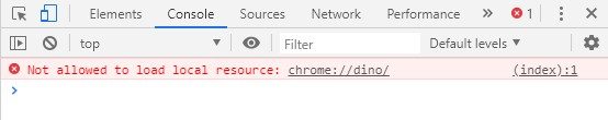 Chrome inspect element