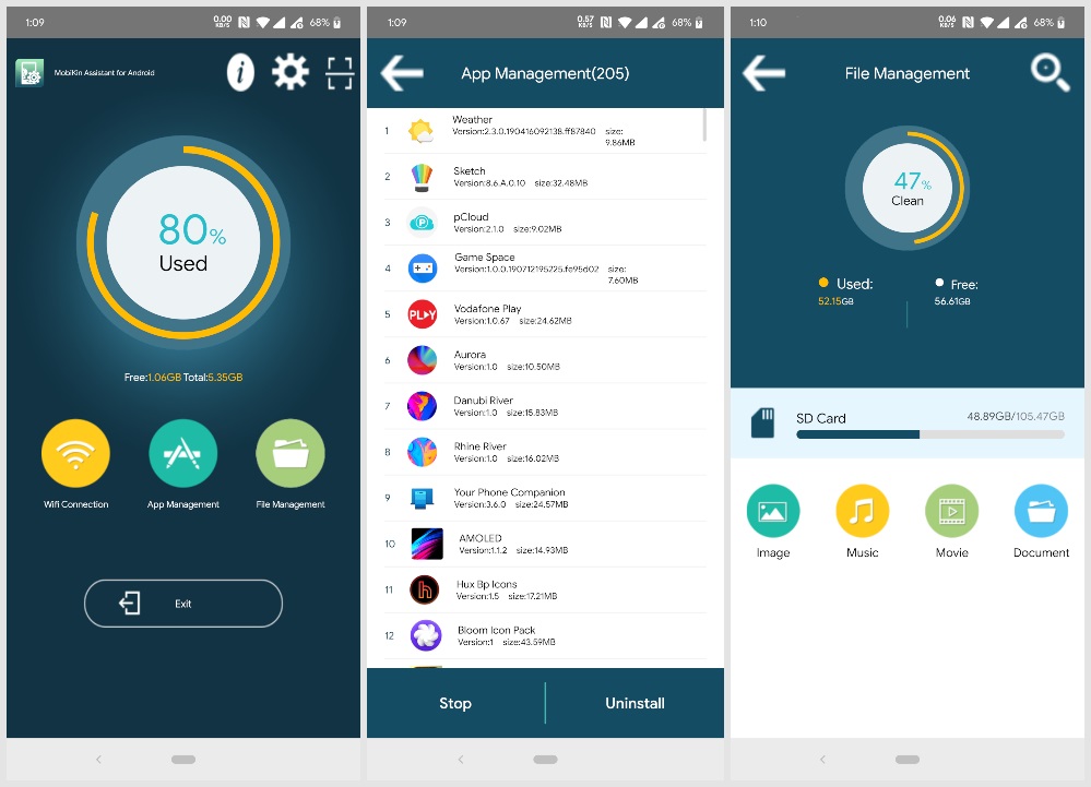 Mobikin Doctor Android app