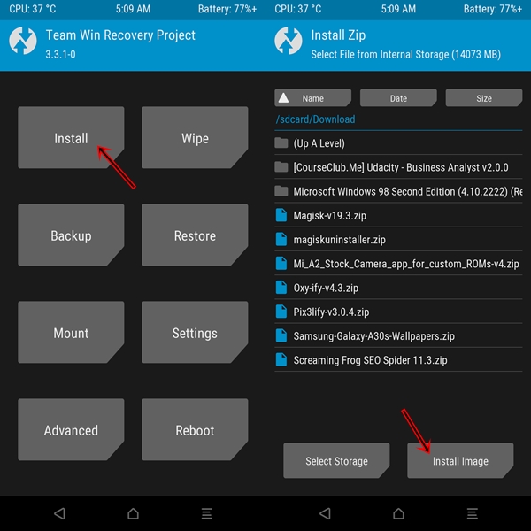 install OxygenOS on redmi note 7 pro