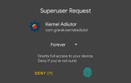 Magisk Superuser request