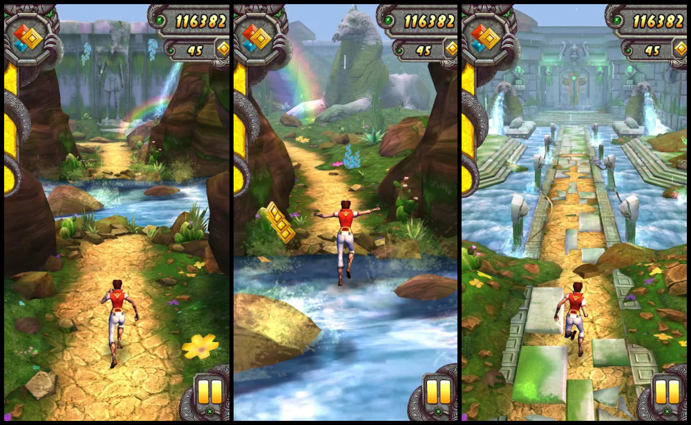 best endless runner games: Temple Run 2