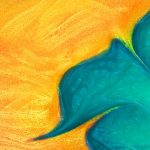 yellow-green lava wall