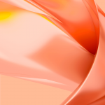 meitu v7 orange liquid wallpaper