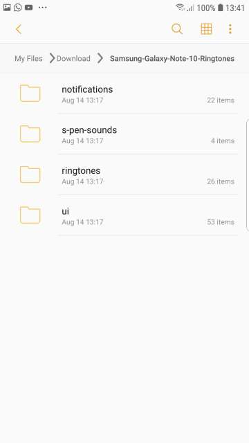 note 10 rings pack