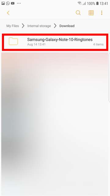 galaxy note 10 ringtones
