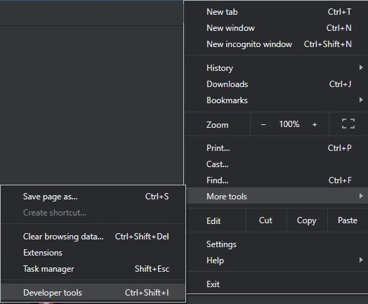 Chrome Developer Tools
