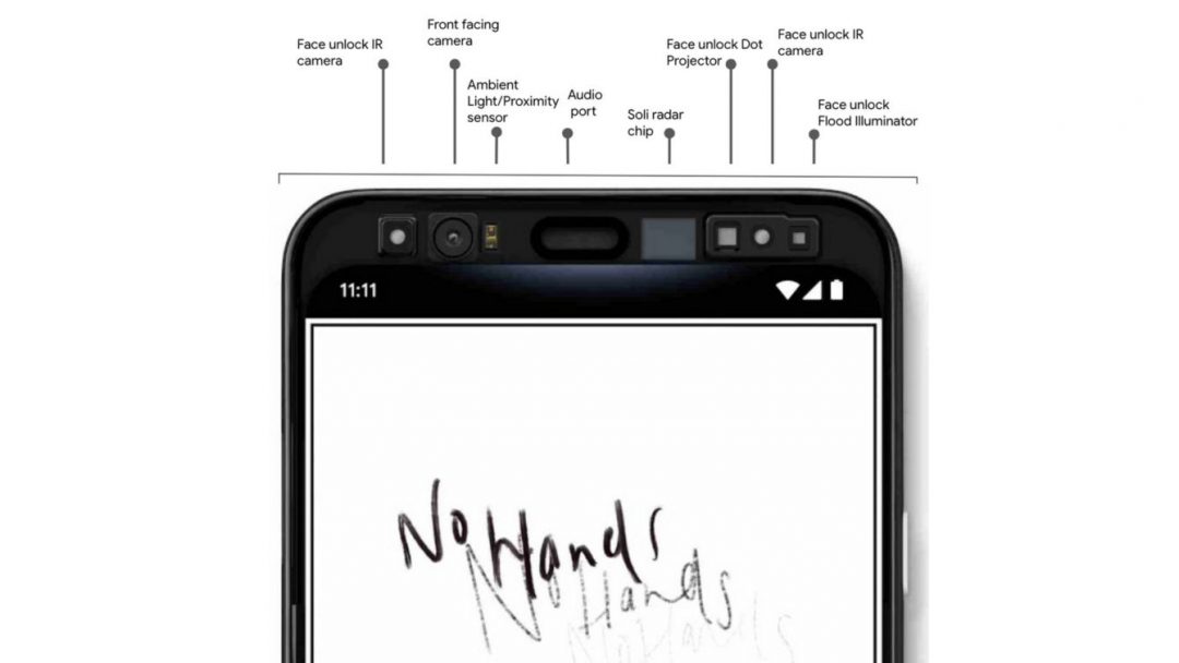 Pixel 4 sensors