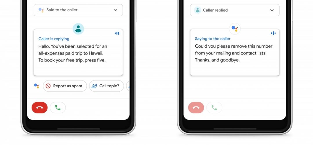 call screen talk