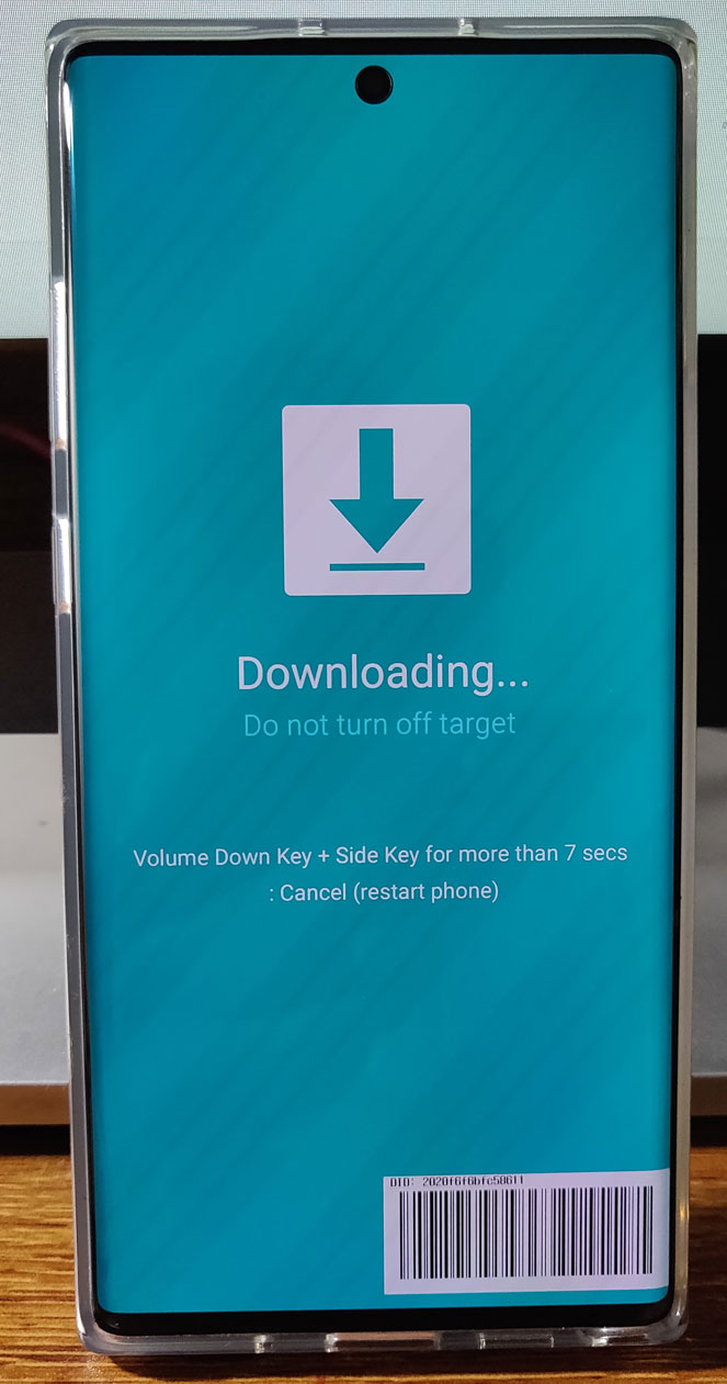 galaxy note 10 download mode