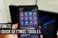 MIUI Quick Settings Toggles