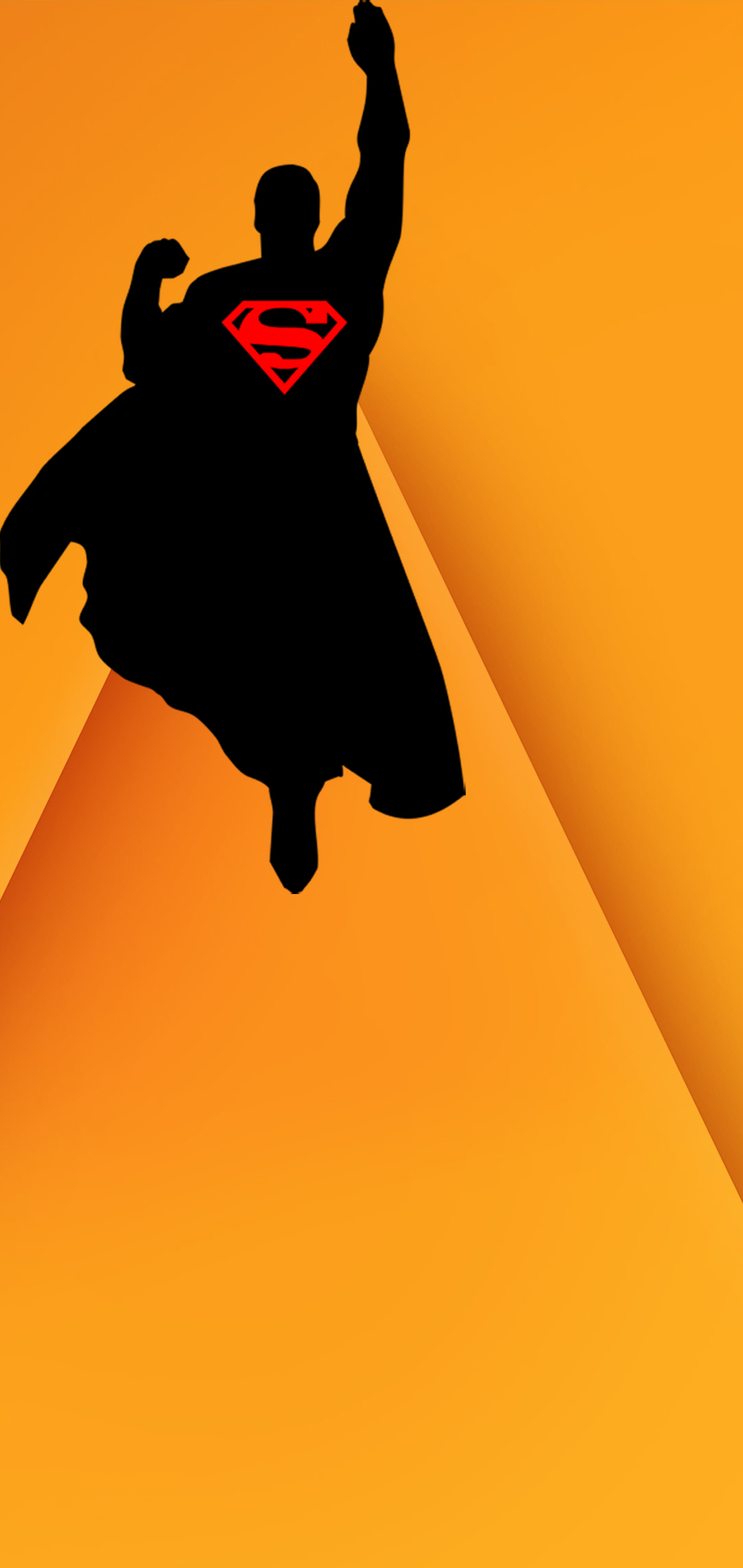superman hole-punch wallpaper