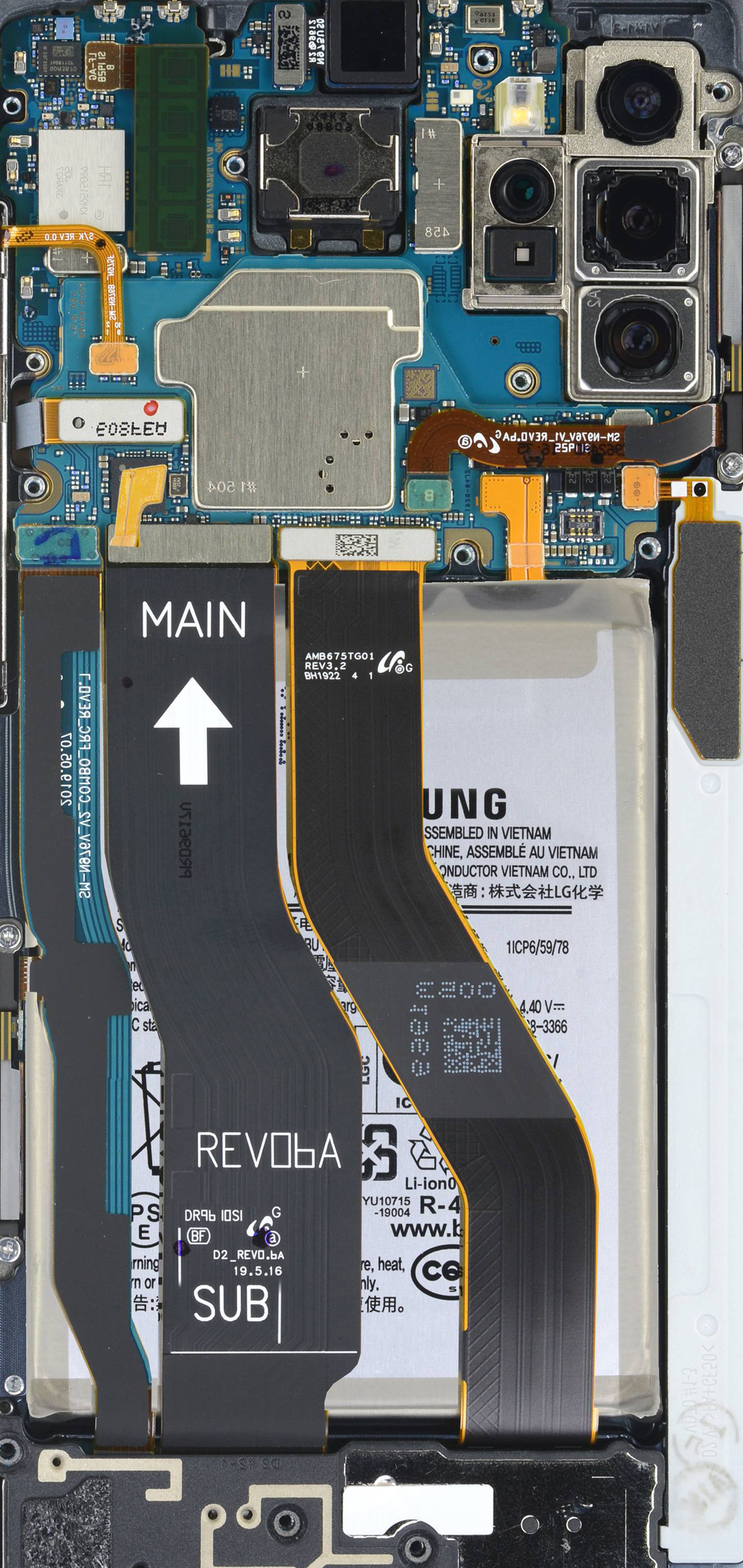 Galaxy note 10 plus teardown wallpaper