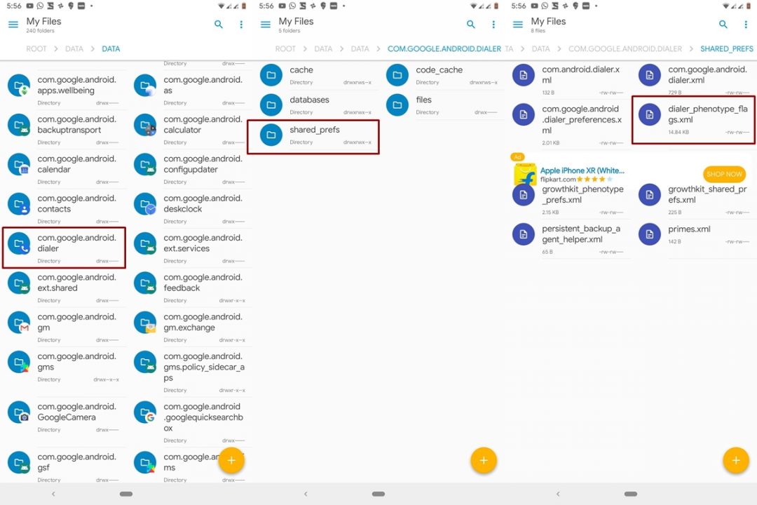 shared prefs