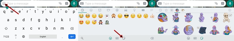 telegram stickers in whatsapp